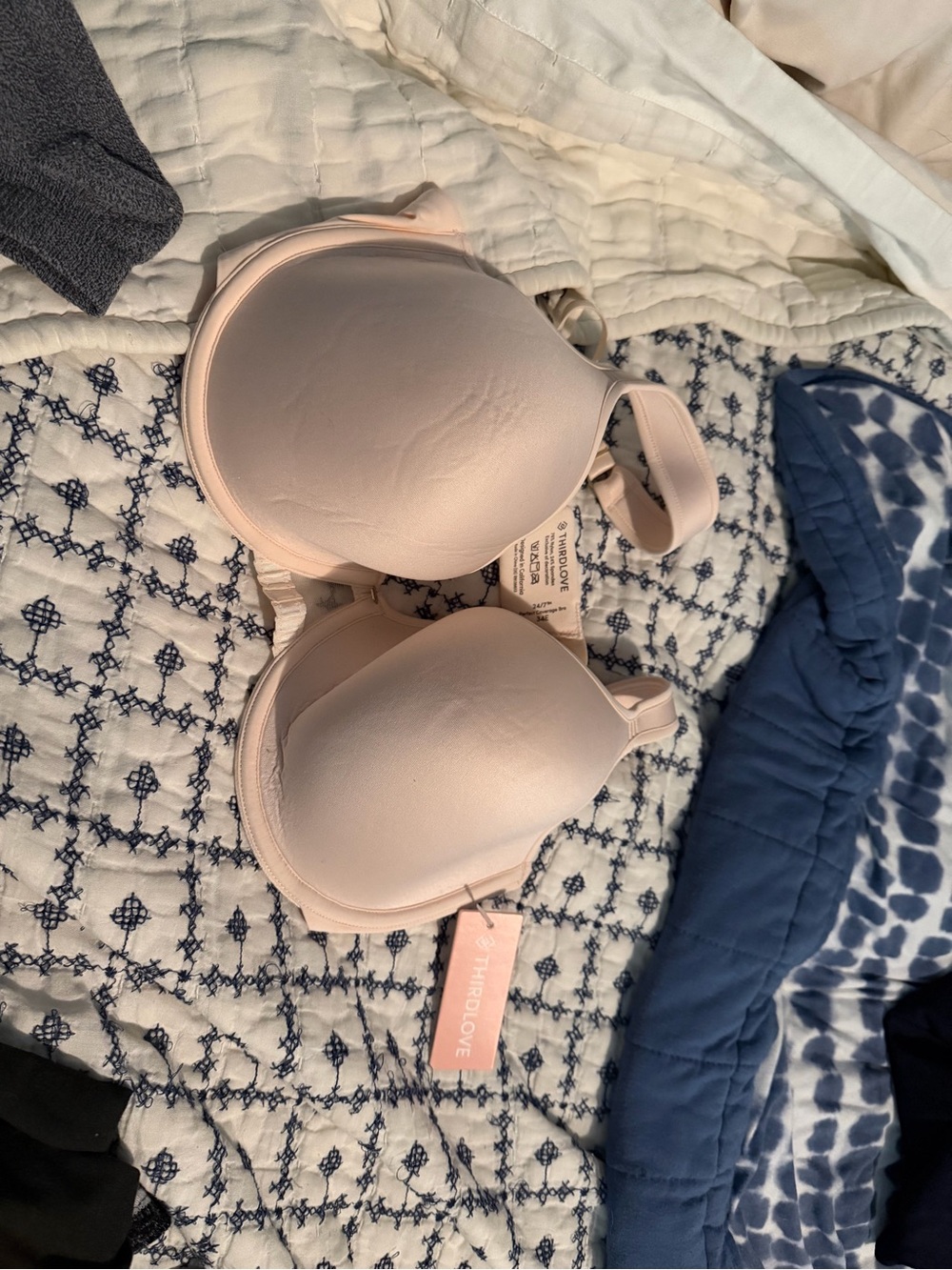 NWT - ThirdLove Blush Padded T-Shirt Bra